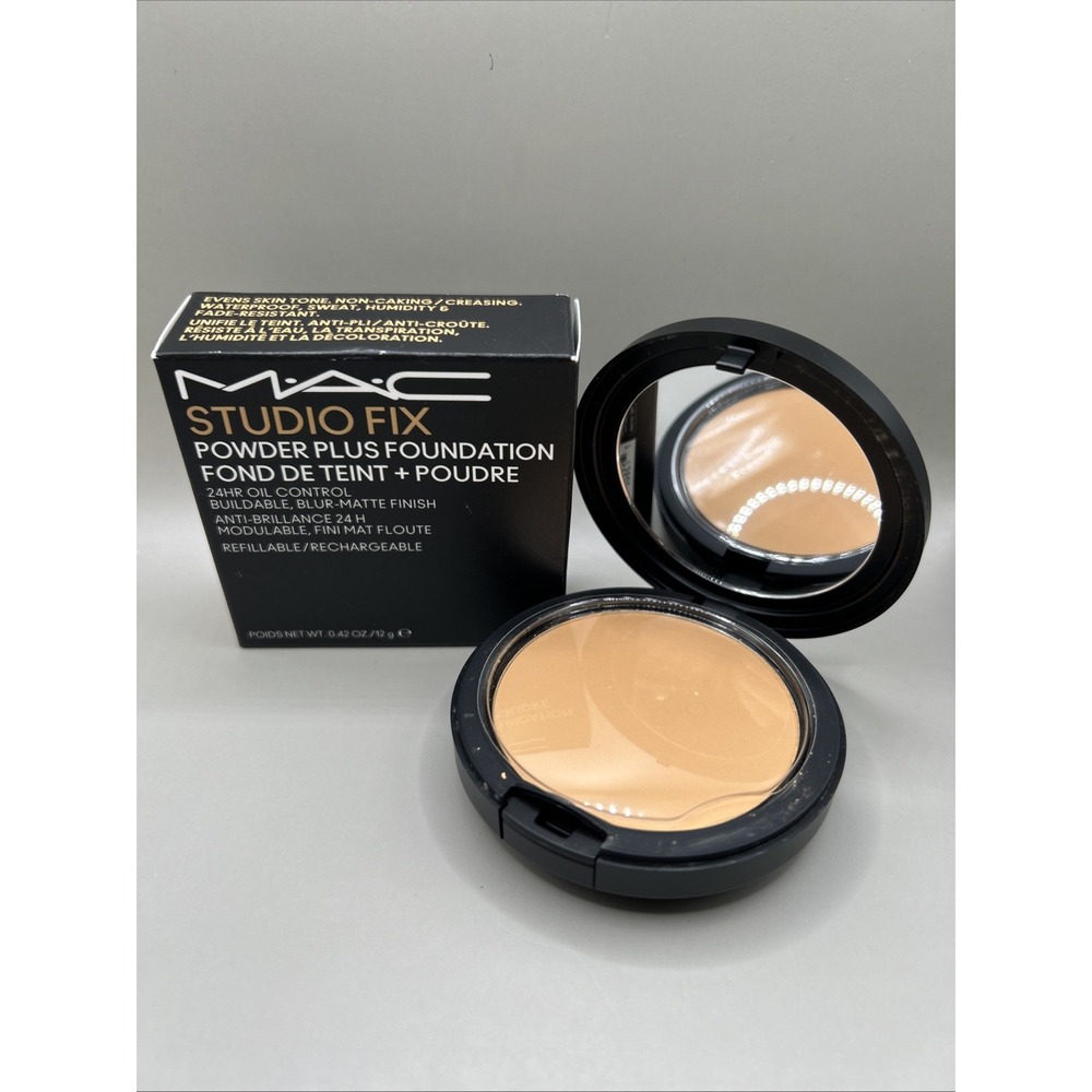 Mac Studio Fix Powder Plus Foundation 24HR Oil Control NC42 NEW FORMULA 0.42oz